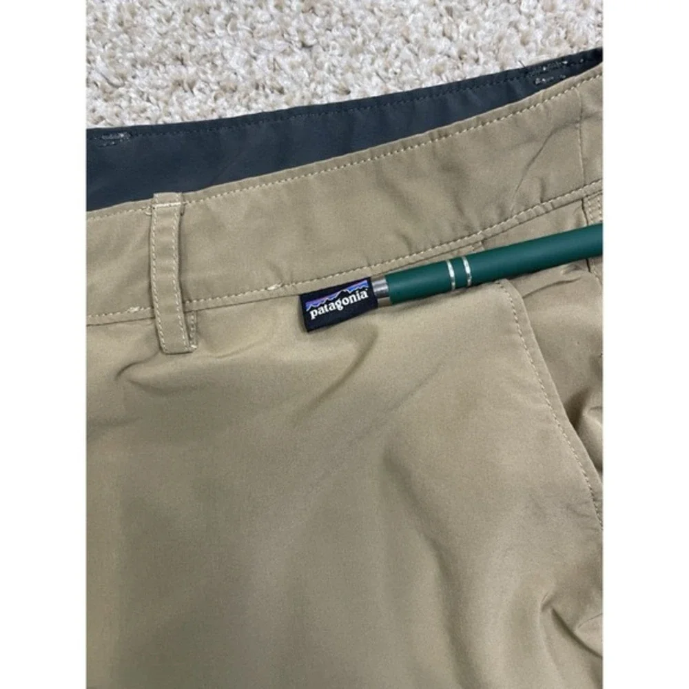 Patagonia Hydropeak Hybrid Walk Shorts ‎ Brown Size 38